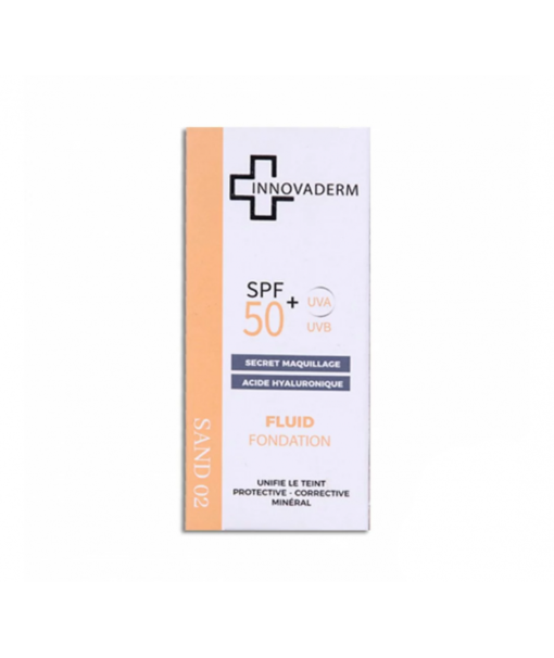 INNOVADERM FOND DE TEINT (02) SAND SPF 50+ 30ML
